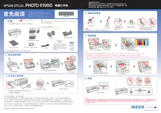 EPSON爱普生STYLUS PHOTO R1900 首先阅读